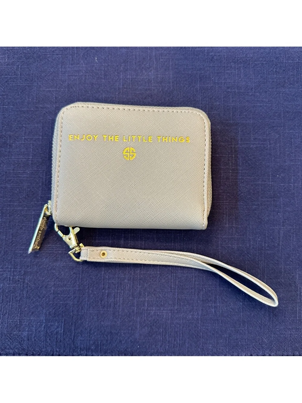 Simply Southern Wallet Wristlet with Gold Foil Text